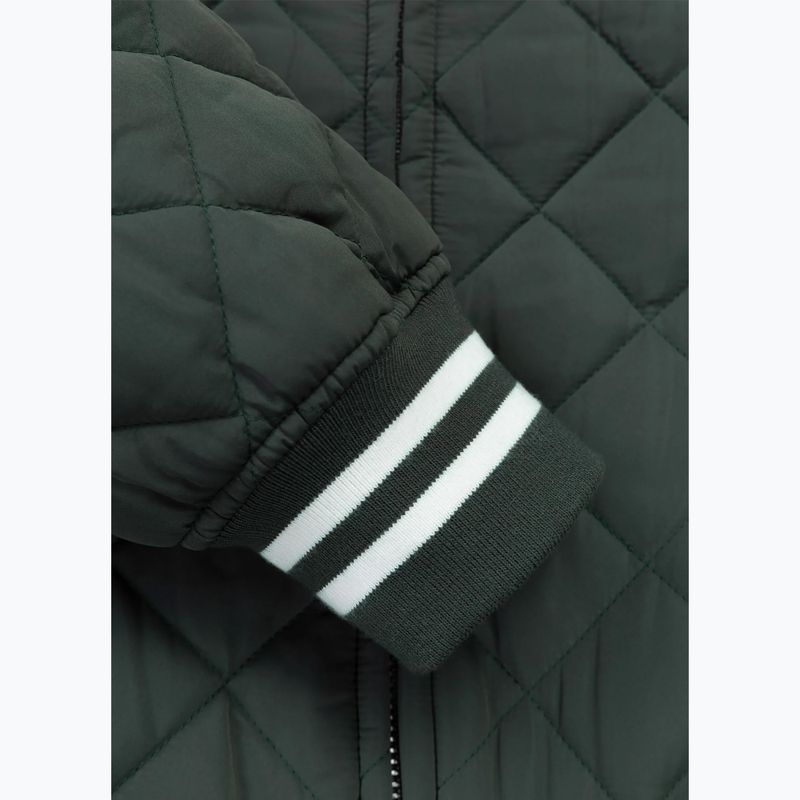 Geacă pentru bărbați Pitbull Jupiter Padded Baseball dark green 9
