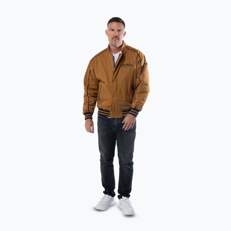 Geacă pentru bărbați Pitbull Radford Baseball honey yellow 2