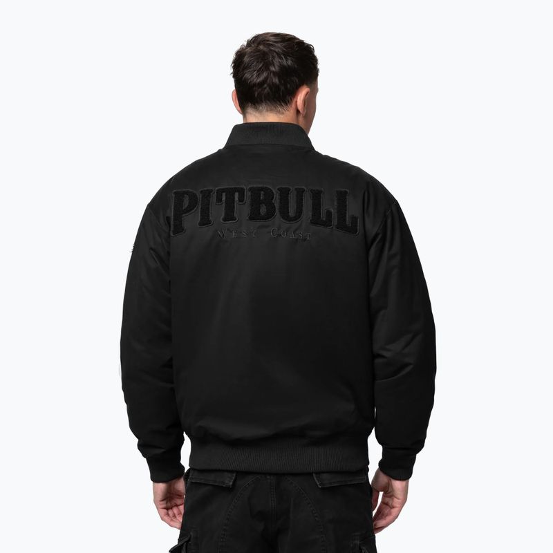 Geacă pentru bărbați Pitbull Radford Baseball black/black 3