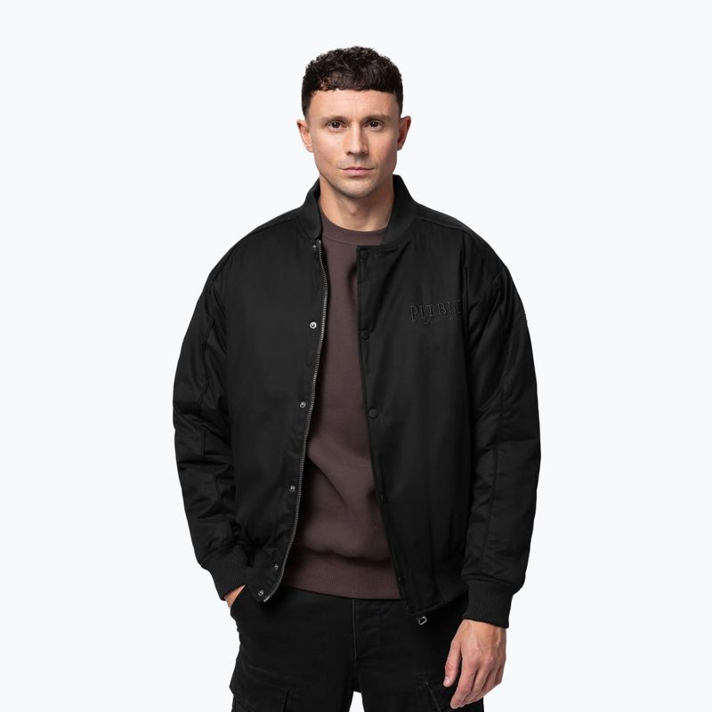 Geacă pentru bărbați Pitbull Radford Baseball black/black 4