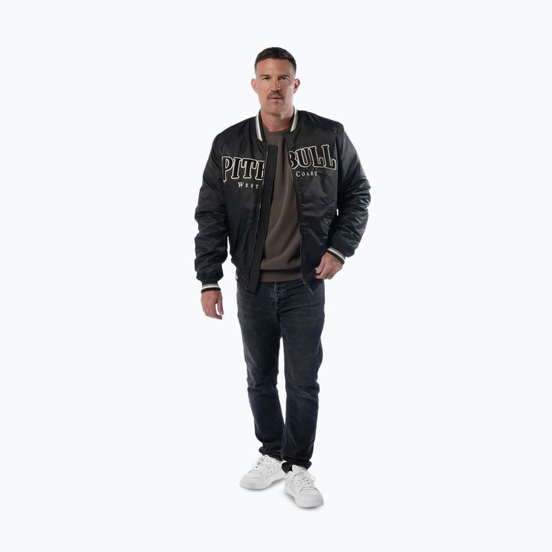 Geacă pentru bărbați Pitbull Detroit Baseball black 2