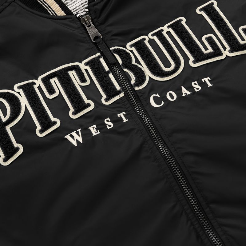 Geacă pentru bărbați Pitbull Detroit Baseball black 4