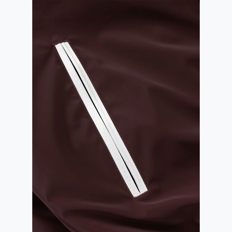 Geacă pentru bărbați Pitbull Manolito Baseball burgundy 13