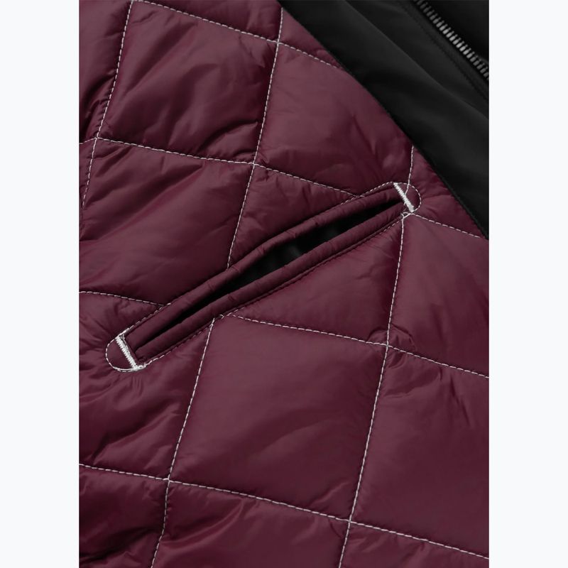 Geacă pentru bărbați Pitbull Manolito Baseball black/white 13