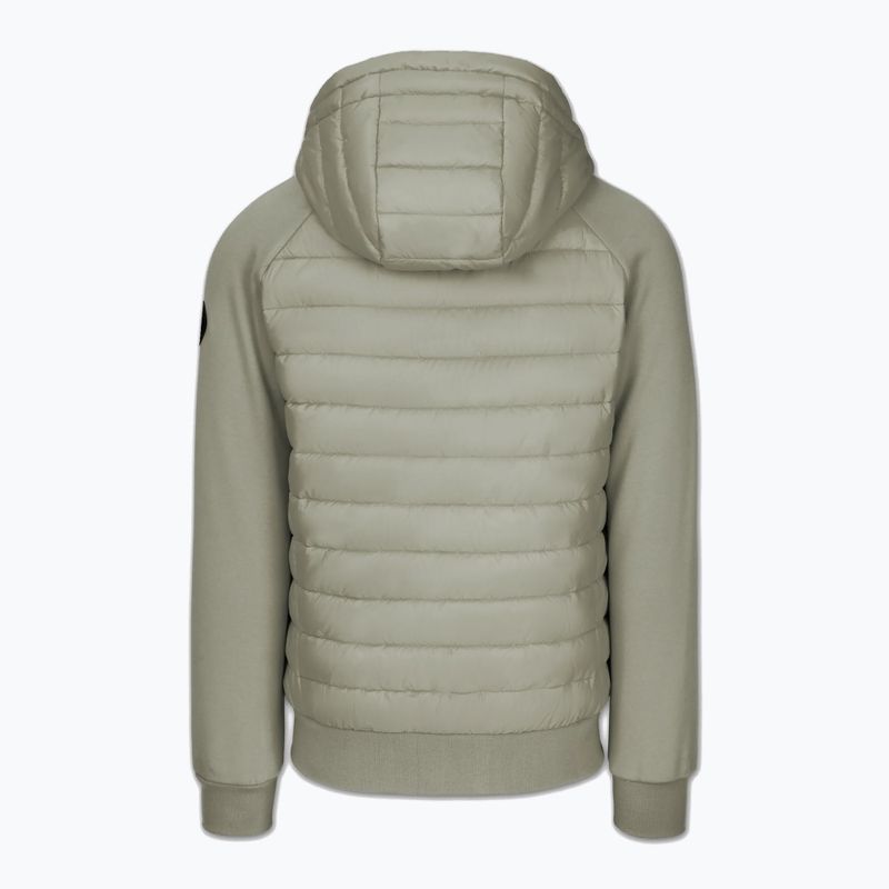 Geacă pentru bărbați Pitbull Palomar Padded Hooded Hybrid dusty salvia 6