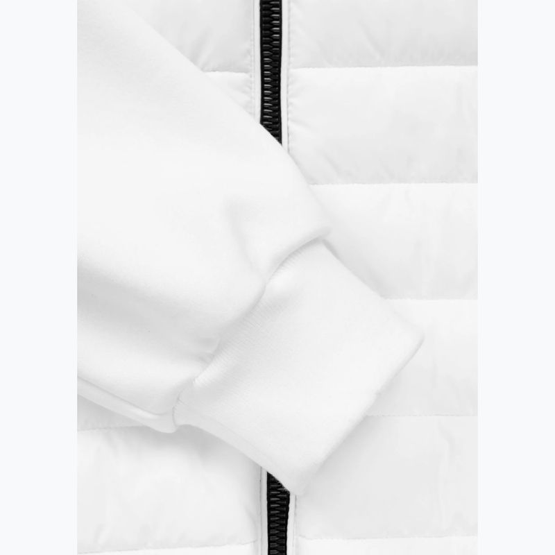 Geacă pentru bărbați Pitbull Palomar Padded Hooded Hybrid white 10