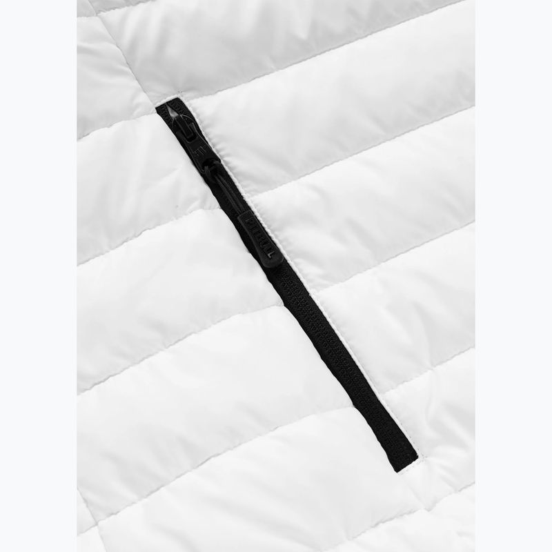 Geacă pentru bărbați Pitbull Palomar Padded Hooded Hybrid white 11