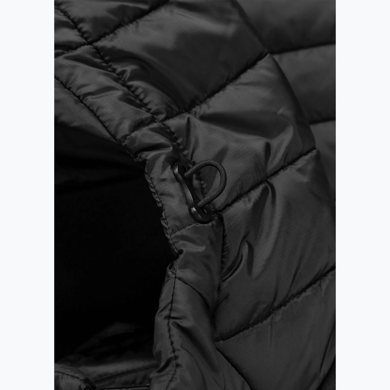 Geacă pentru bărbați Pitbull Palomar Padded Hooded Hybrid black 8