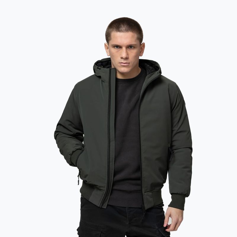 Geacă pentru bărbați Pitbull York Hooded olive 4