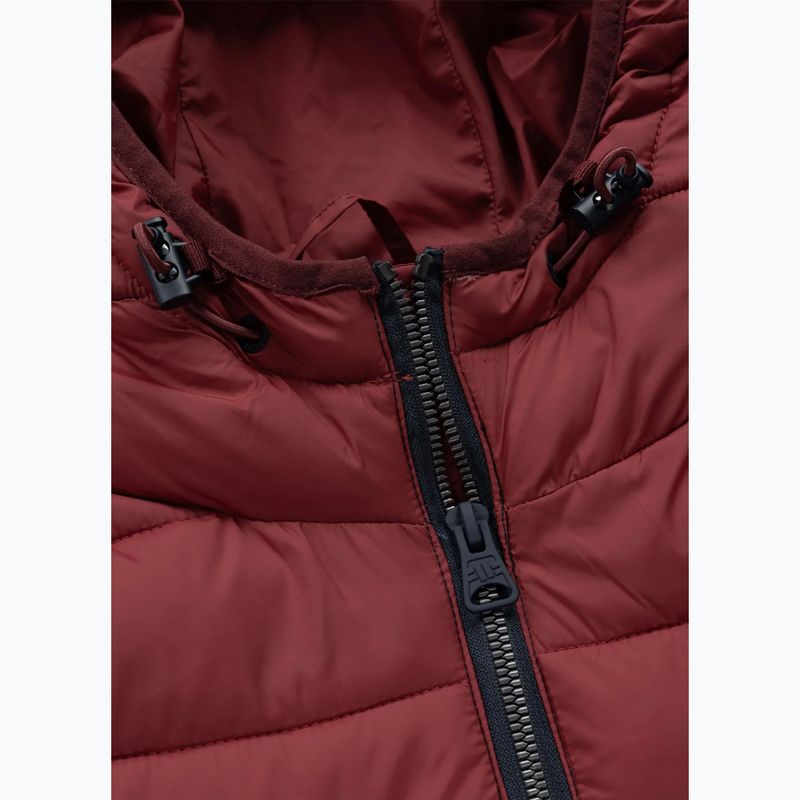 Geacă de iarnă pentru bărbați Pitbull Rubio Quilted Hooded dark navy/red 7