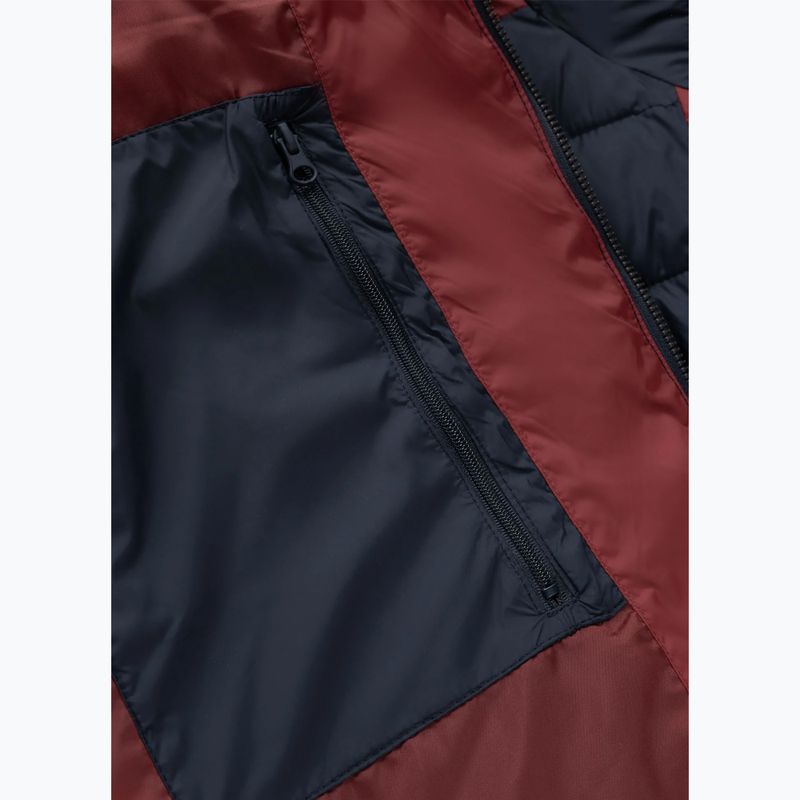 Geacă de iarnă pentru bărbați Pitbull Rubio Quilted Hooded dark navy/red 12