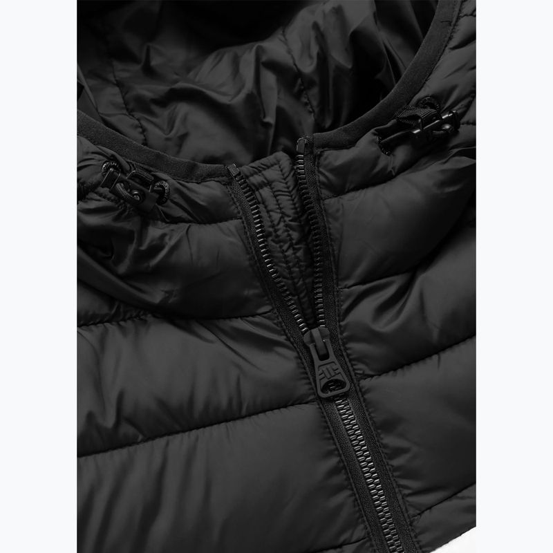 Geacă de iarnă pentru bărbați Pitbull Rubio Quilted Hooded black 7