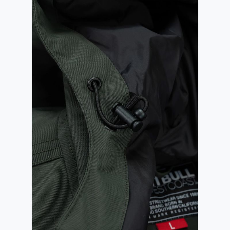 Geacă de iarnă pentru bărbați Pitbull Balboa 2 Hooded dark green 9