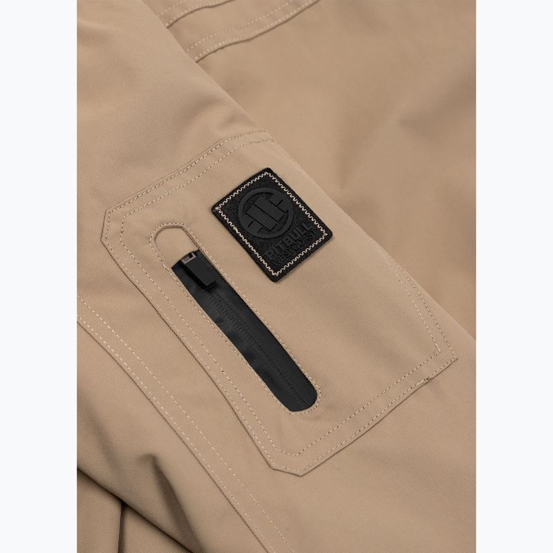 Geacă de iarnă pentru bărbați Pitbull Balboa 2 Hooded dark sand 10