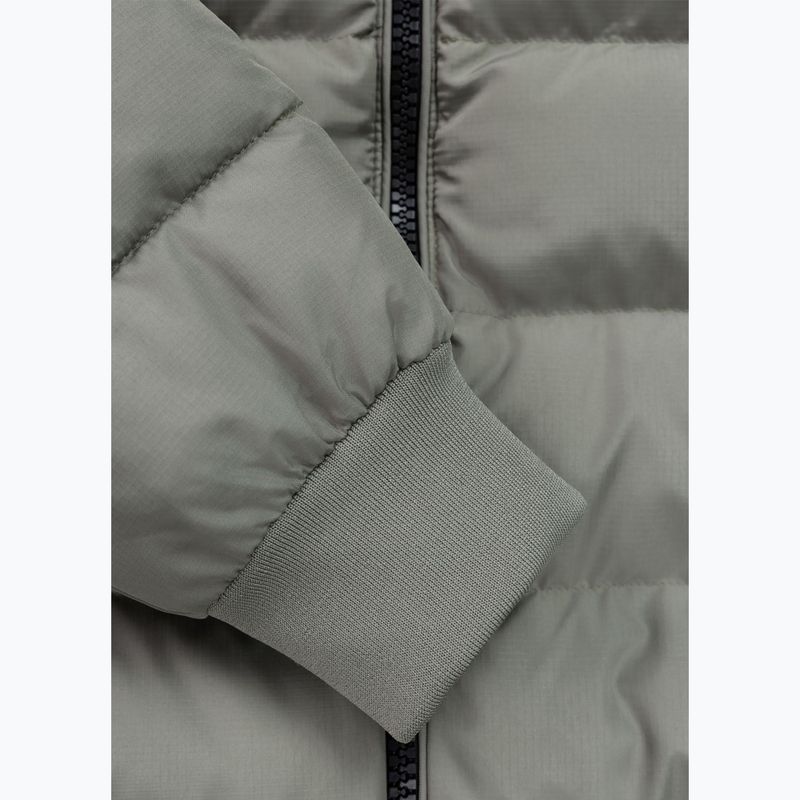 Geacă de iarnă pentru bărbați Pitbull Dillon Quilted Hooded dusty salvia 11