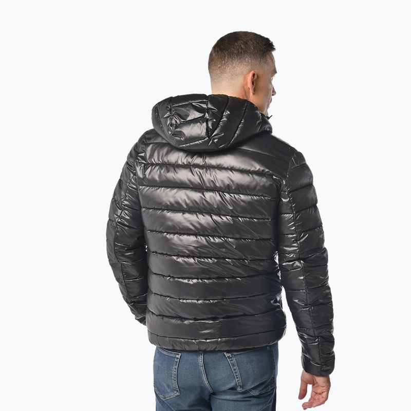 Geacă de iarnă pentru bărbați Pitbull Shatto Quilted Hooded black 2