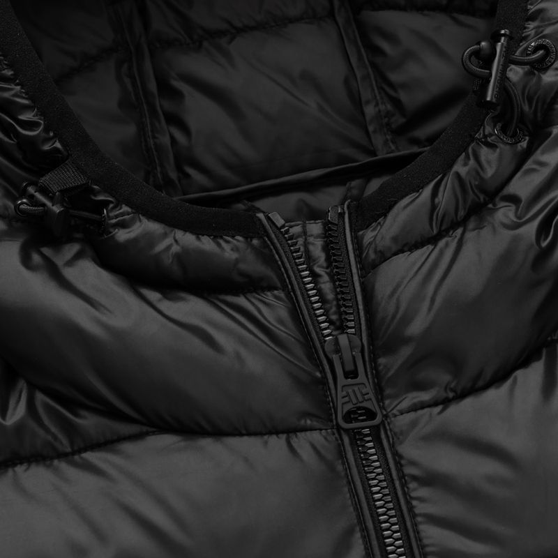 Geacă de iarnă pentru bărbați Pitbull Shatto Quilted Hooded black 3