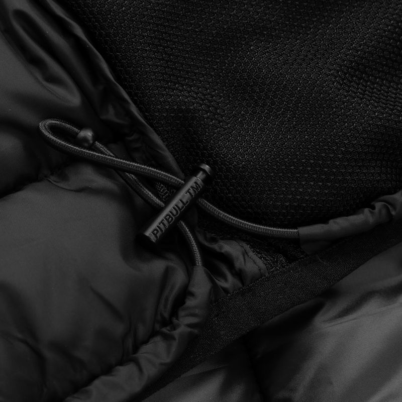 Geacă de iarnă pentru bărbați Pitbull Shatto Quilted Hooded black 10