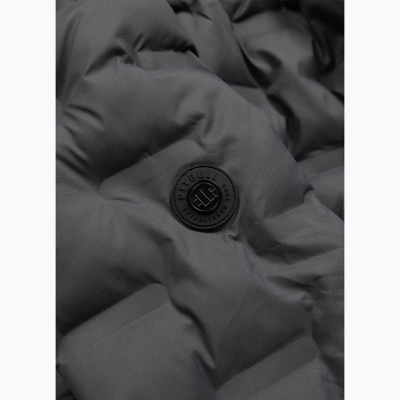 Geacă de iarnă pentru bărbați Pitbull Camino Quilted Hooded graphite 7