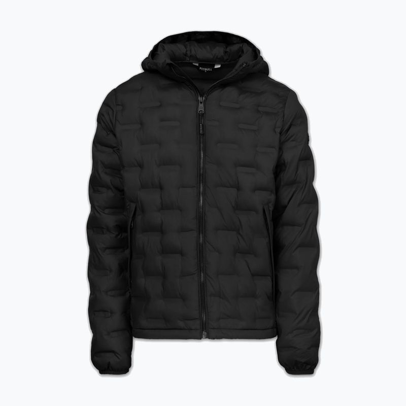 Geacă de iarnă pentru bărbați Pitbull Camino Quilted Hooded black 5