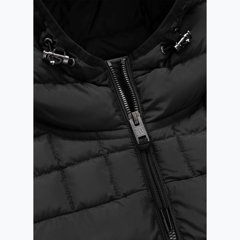 Geacă de iarnă pentru bărbați Pitbull Foothill Hooded Padded black 7