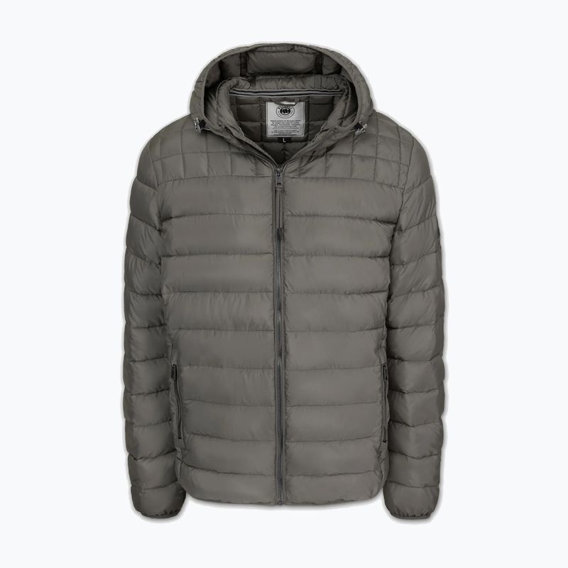 Geacă de iarnă pentru bărbați Pitbull Foothill Hooded Padded taupe 5