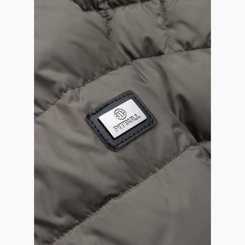 Geacă de iarnă pentru bărbați Pitbull Foothill Hooded Padded taupe 8