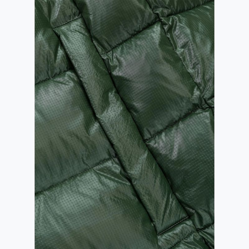 Geacă de iarnă pentru bărbați Pitbull Pepperwood Ribstop Padded Hooded black/green 14
