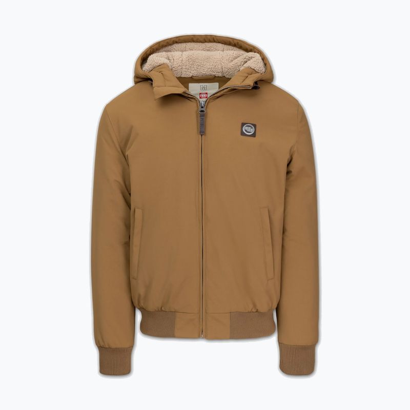 Geacă de iarnă pentru bărbați Pitbull Elkwood 3 Sherpa Hooded honney yellow 3