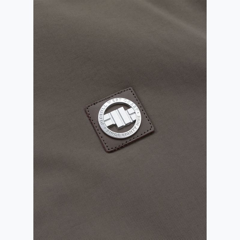 Geacă de iarnă pentru bărbați Pitbull Elkwood 3 Sherpa Hooded taupe 8