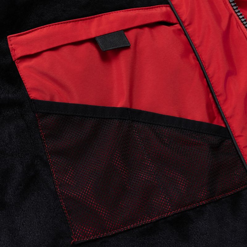 Geacă de iarnă pentru bărbați Pitbull Piedmont Quilted Hooded fluo/red 11