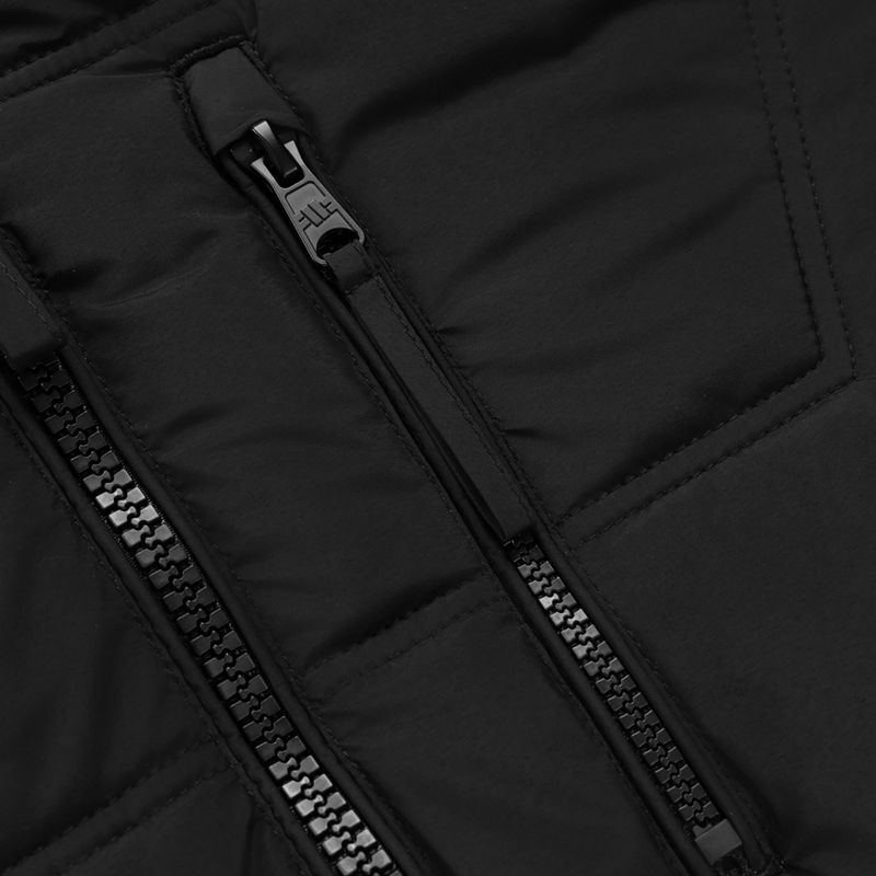 Geacă de iarnă pentru bărbați Pitbull Piedmont Quilted Hooded black 4