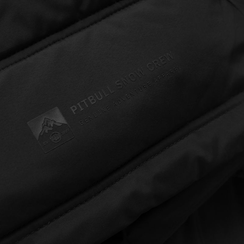 Geacă de iarnă pentru bărbați Pitbull Piedmont Quilted Hooded black 10