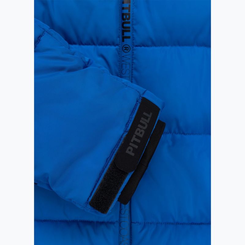 Geacă de iarnă pentru bărbați Pitbull Airway 4 Padded Hooded royal blue 10