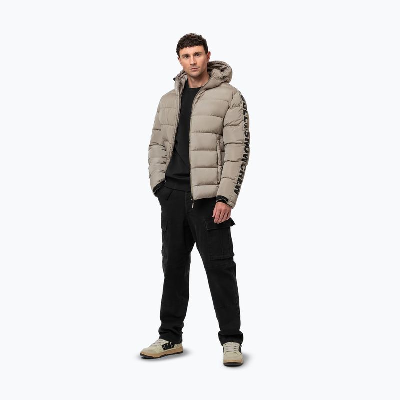 Geacă de iarnă pentru bărbați Pitbull Airway 4 Padded Hooded pale sand 2