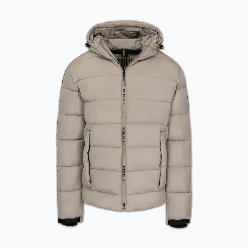 Geacă de iarnă pentru bărbați Pitbull Airway 4 Padded Hooded pale sand 7