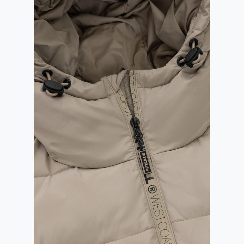 Geacă de iarnă pentru bărbați Pitbull Airway 4 Padded Hooded pale sand 9