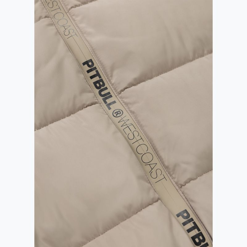 Geacă de iarnă pentru bărbați Pitbull Airway 4 Padded Hooded pale sand 11