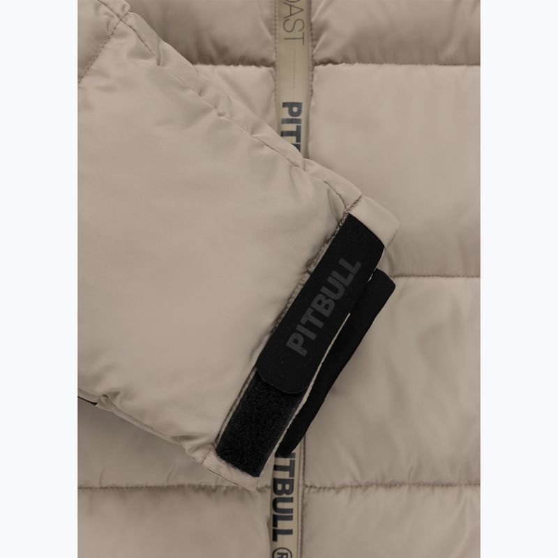 Geacă de iarnă pentru bărbați Pitbull Airway 4 Padded Hooded pale sand 12