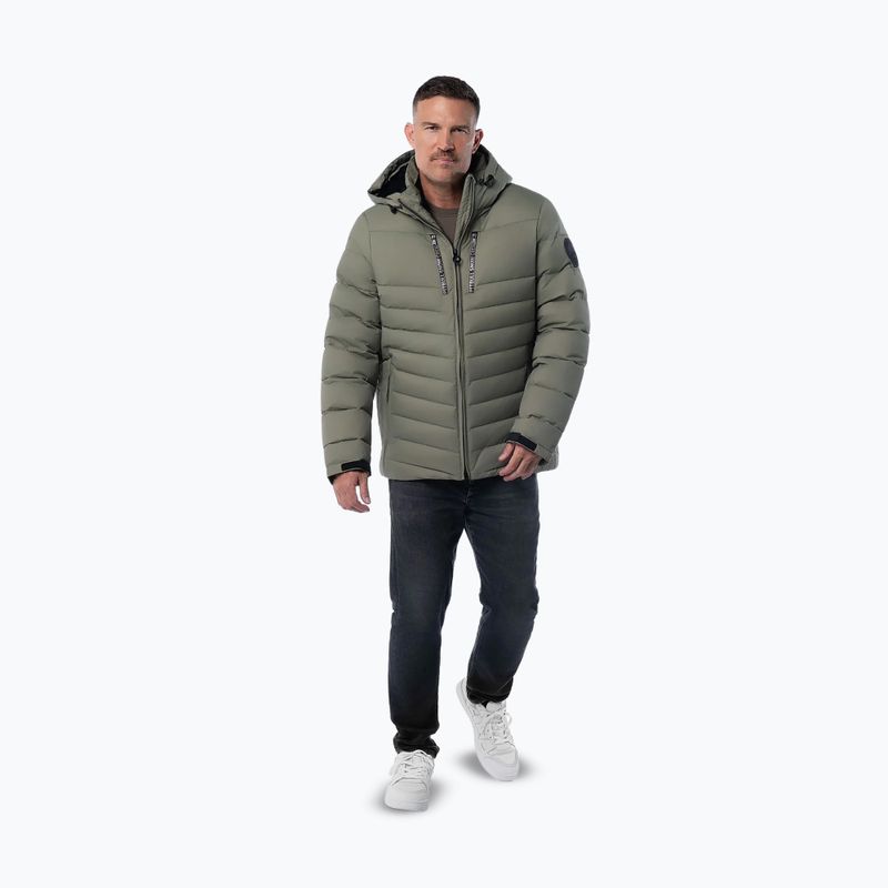 Geacă de iarnă pentru bărbați Pitbull Crestline Padded Hooded dusty salvia 2