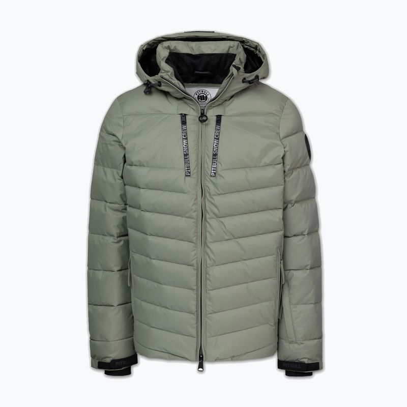 Geacă de iarnă pentru bărbați Pitbull Crestline Padded Hooded dusty salvia 4