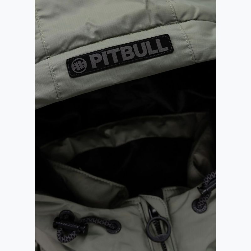 Geacă de iarnă pentru bărbați Pitbull Crestline Padded Hooded dusty salvia 6