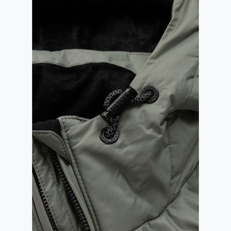 Geacă de iarnă pentru bărbați Pitbull Crestline Padded Hooded dusty salvia 7