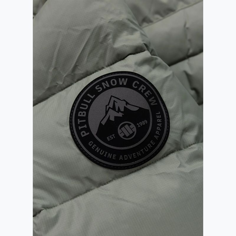 Geacă de iarnă pentru bărbați Pitbull Crestline Padded Hooded dusty salvia 10