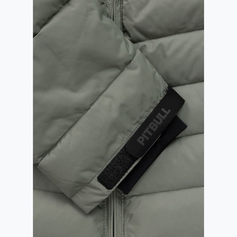 Geacă de iarnă pentru bărbați Pitbull Crestline Padded Hooded dusty salvia 11