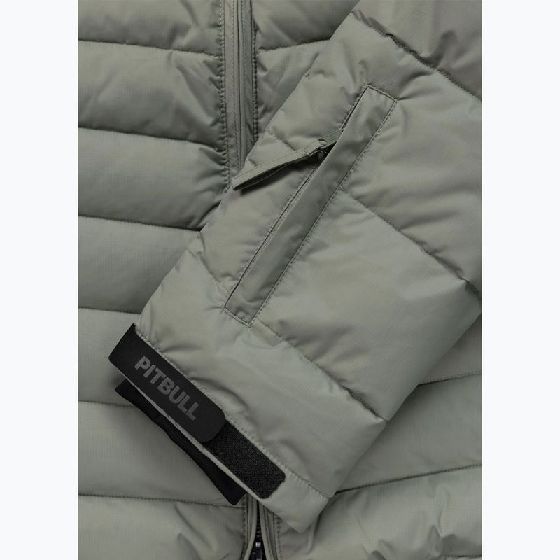 Geacă de iarnă pentru bărbați Pitbull Crestline Padded Hooded dusty salvia 12