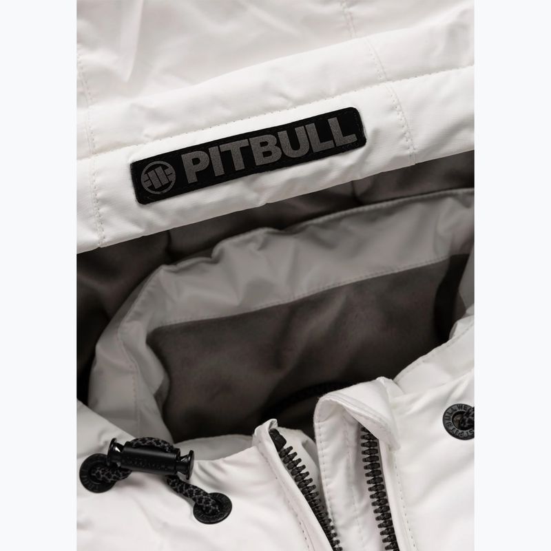 Geacă de iarnă pentru bărbați Pitbull Crestline Padded Hooded off white 10