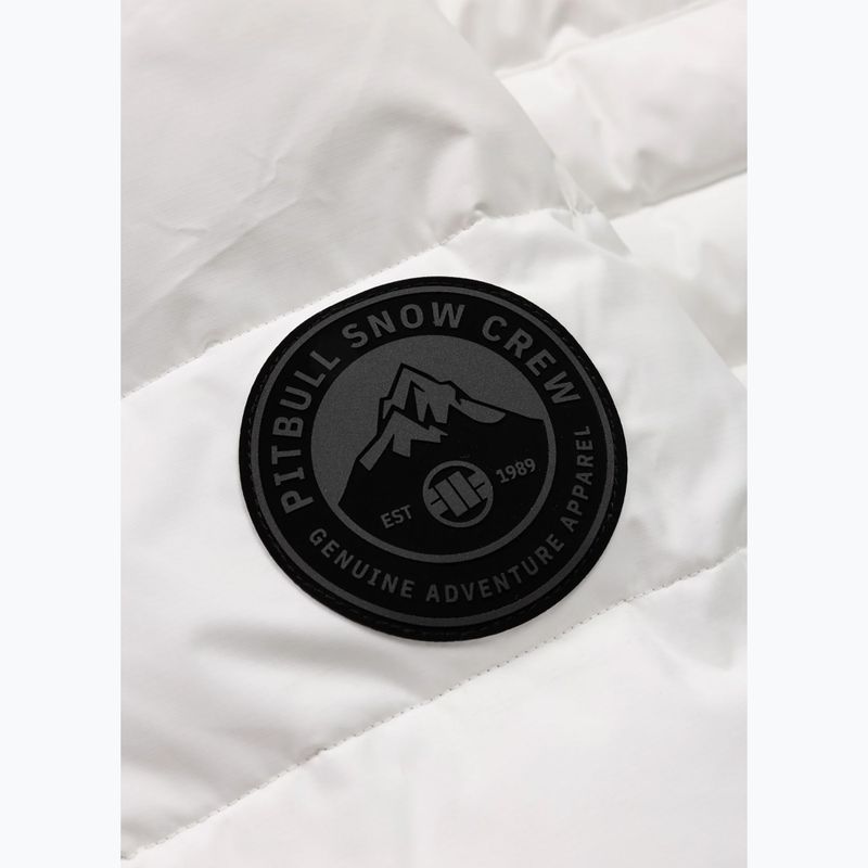 Geacă de iarnă pentru bărbați Pitbull Crestline Padded Hooded off white 12