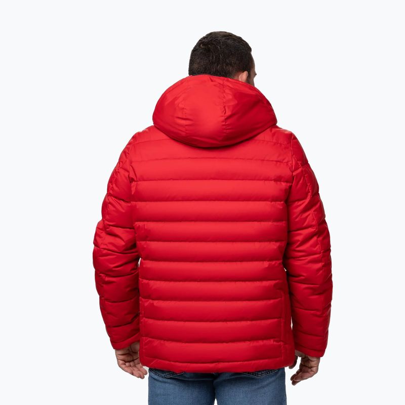 Geacă de iarnă pentru bărbați Pitbull Crestline Padded Hooded red 3