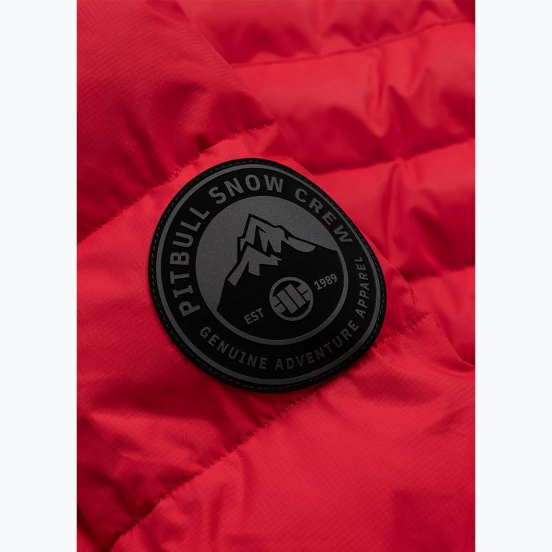 Geacă de iarnă pentru bărbați Pitbull Crestline Padded Hooded red 11